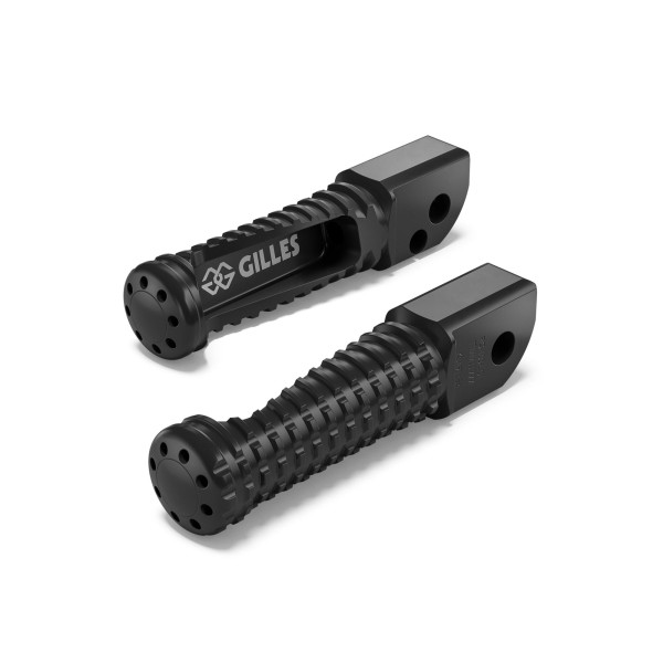 Reposapiés del acompañante de aluminio macizo, originales de Yamaha