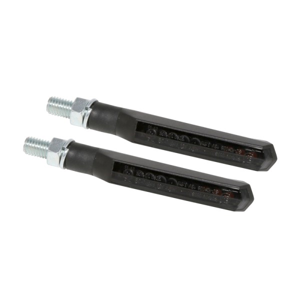 HIGHSIDER Smart Run-TS Indicador LED de secuencia carcasa negro / lente gris humo (par), delantero y trasero
