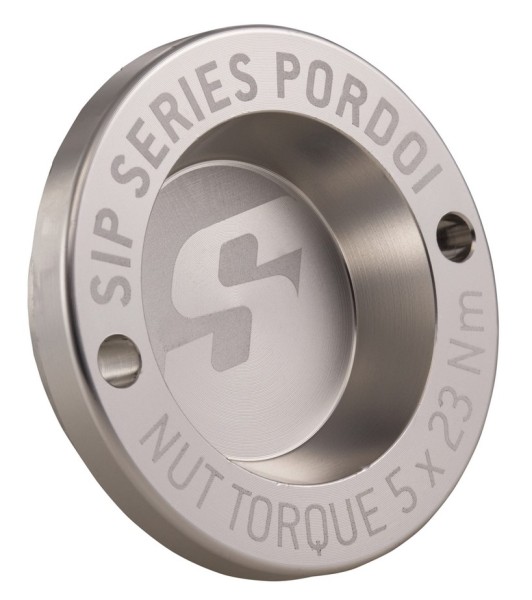 Guardapolvo delantero de 12" para Vespa GTS/GTS Super/GTV/GT 125-300ccm, plata