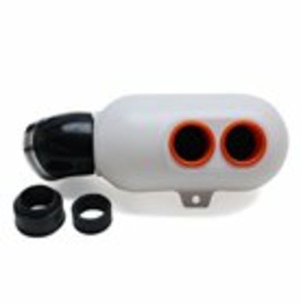 B1 Caja filtro aire karting Ø 28 mm azul- E51990051B