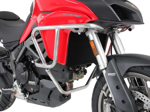 Protector de depósito de acero inoxidable para Ducati Multistrada 950 /S (17-21) Hepco & Becker