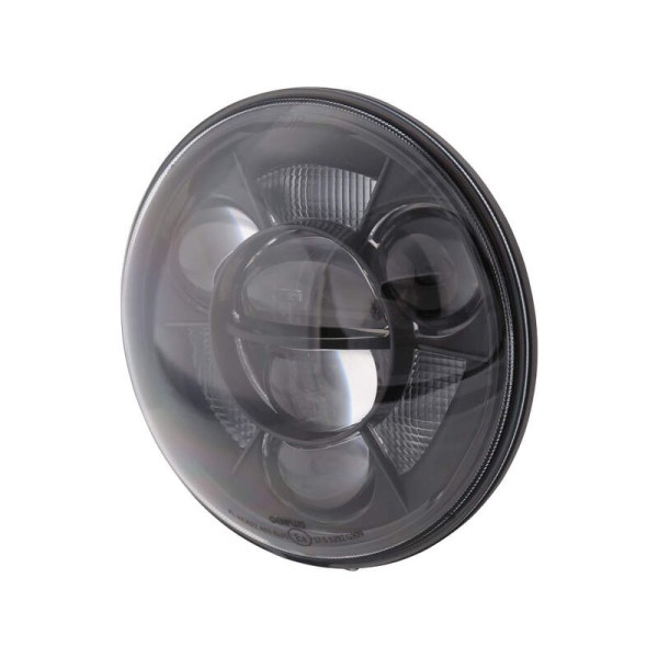 HIGHSIDER pro 7 pulgadas inserto de faro tipo 11 LED negro homologado E (1ud.)