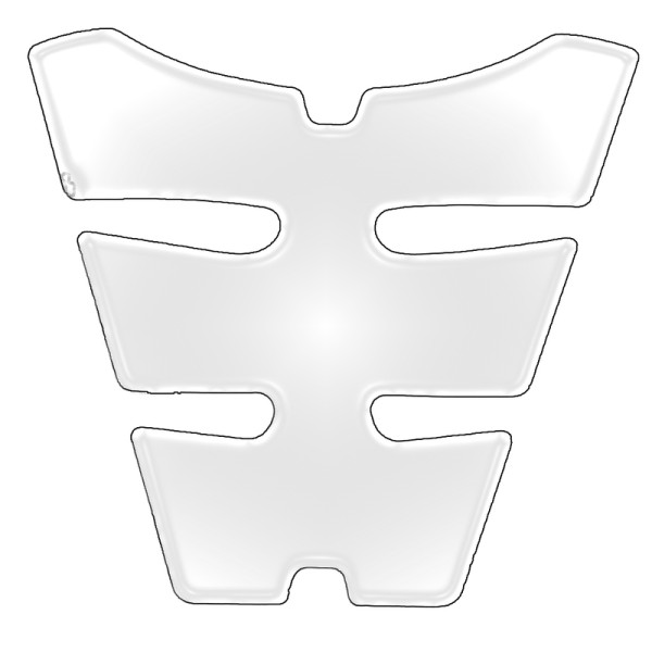 BIHR Tankpad grande transparente