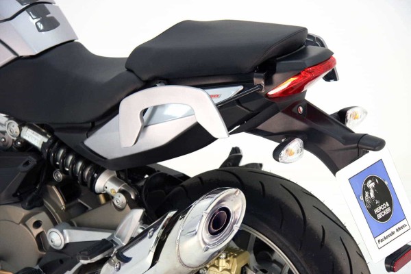 Soporte lateral C-Bow negro para Aprilia NA 850 Mana/GT (07-16) Hepco & Becker