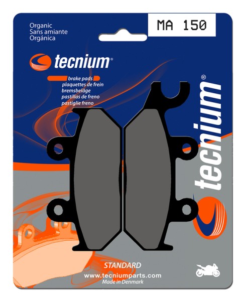 Pastillas de Freno Tecnium Street Organic - MA150