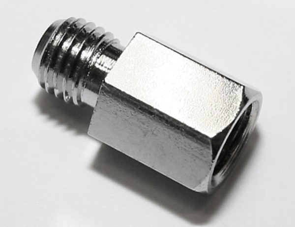 HIGHSIDER adaptador espejo smart cromado agujero M10 derecho a tornillo M10 derecho