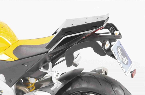 Sportrack negro para Aprilia Tuono V4 R (Bj.12-) Hepco & Becker