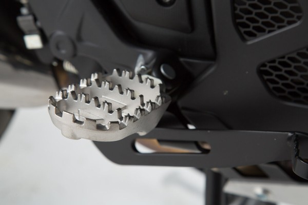 SW-Motech Estriberas regulables ION, acero inoxidable, para Honda VFR 800 X Crossrunner - SW Motech