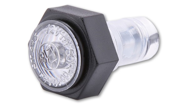 HIGHSIDER smart Mini luz de estacionamiento LED redonda, diámetro de lente 14,8 mm, homologada E