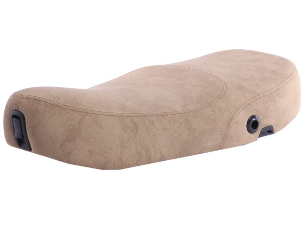 Asiento Vespa marrón claro para LX 50-150cc Touring, ET2/ET4 /LX/LXV/S 50-150cc