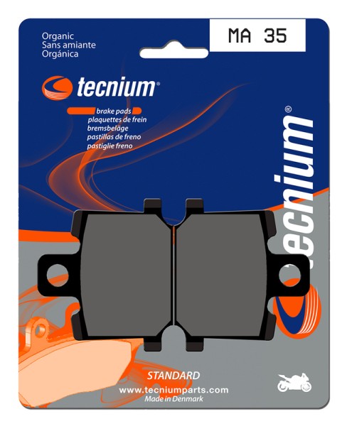 Pastillas de Freno Tecnium Street Orgánicas - MA35