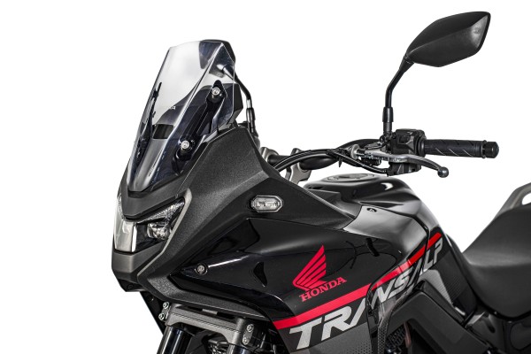 Parabrisas deportivo transparente - Altura: 315 mm para Honda XL 750 Transalp (25-)