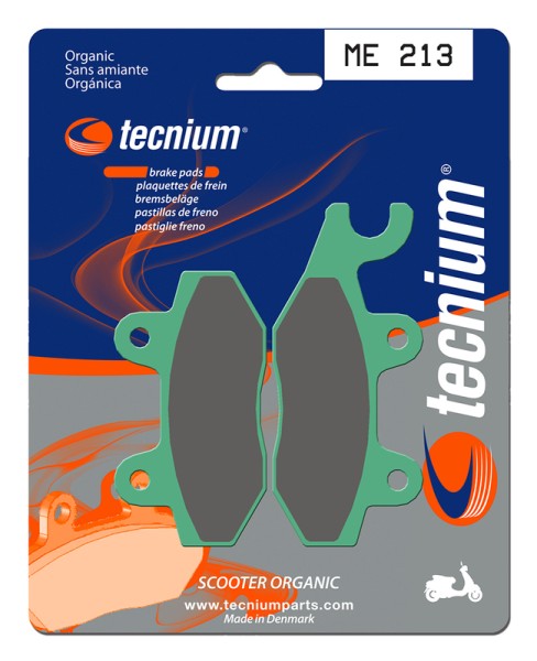 Pastillas de Freno Tecnium Scooter Orgánicas - ME213