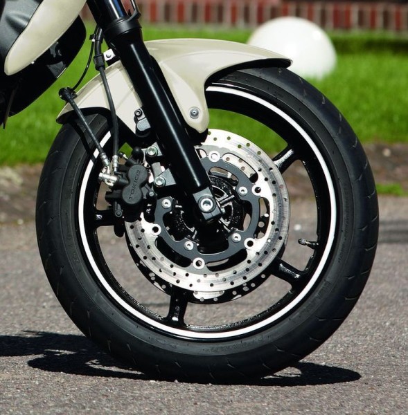 Decoración de llantas, blanco para Suzuki GSX-R1000 BJ. 2005 - 2006/ 2007-2008/ 2009-2011/ 2012-2016/ GSX-R750 BJ