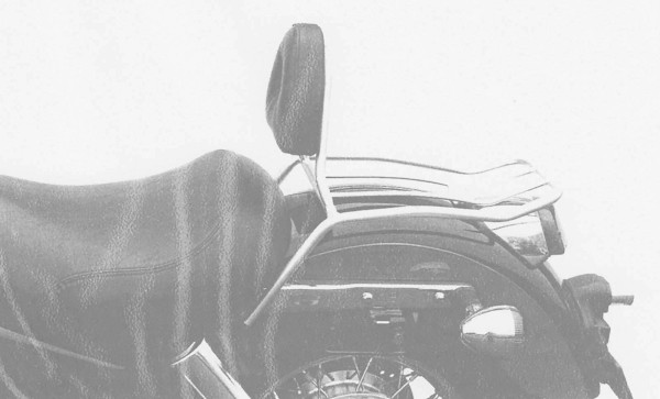Solorack con respaldo cromado para Honda VT 1100 C2 Shadow (95-00) Hepco & Becker
