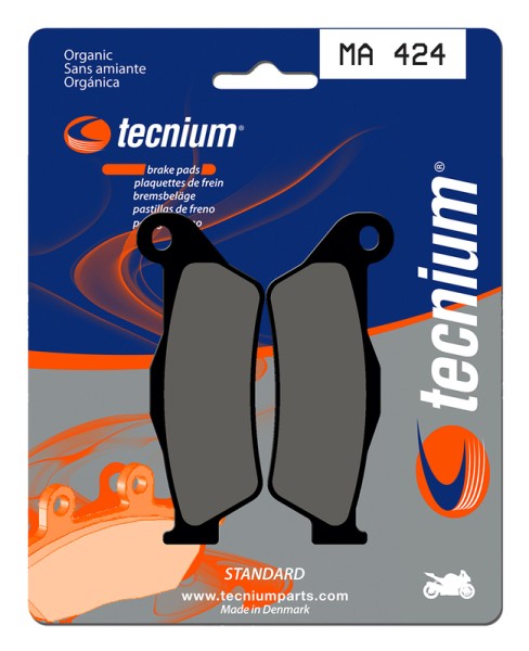 Pastillas de Freno Tecnium Street Orgánicas - MA424