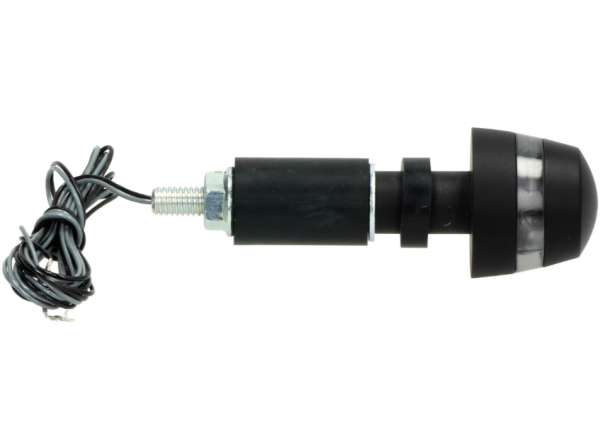 Indicador Kellermann, BL 2000, acero, LED, VR/VL, 12 V, negro satinado, homologado E