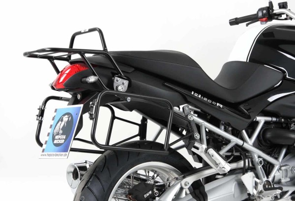 Portamaletas lateral Lock-it negro para BMW R 1200 R (11-14) Hepco & Becker