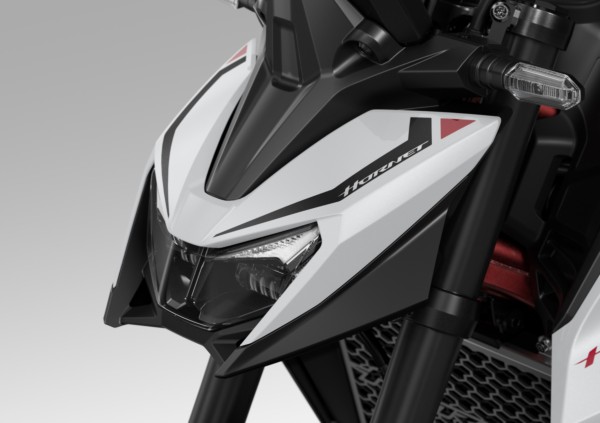 Franjas decorativas de faros delanteros Blanco Perla Deslumbrante para Honda CB 750 Hornet (25-) Original