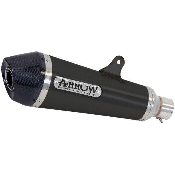 ARROW X-KONE Auspuff für Kawasaki Z900 2020- Edelstahl schwarz