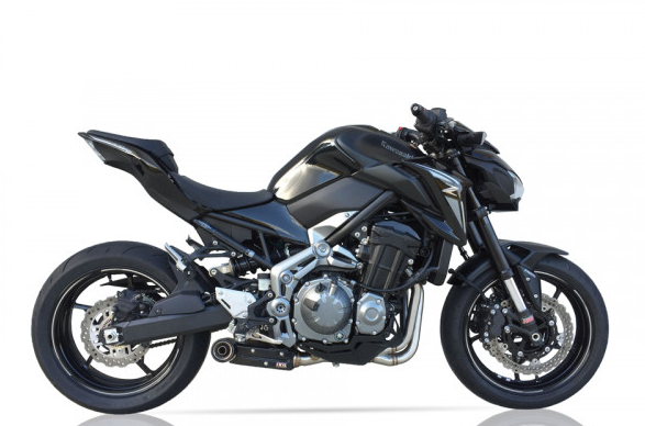 Sistema completo de acero inoxidable IXIL SX1 con catalizador para Kawasaki Z 900 (Bj.17-)