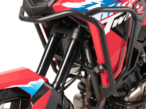 Barra de refuerzo negra para Honda CRF 1100 L Africa Twin (24-) Hepco & Becker