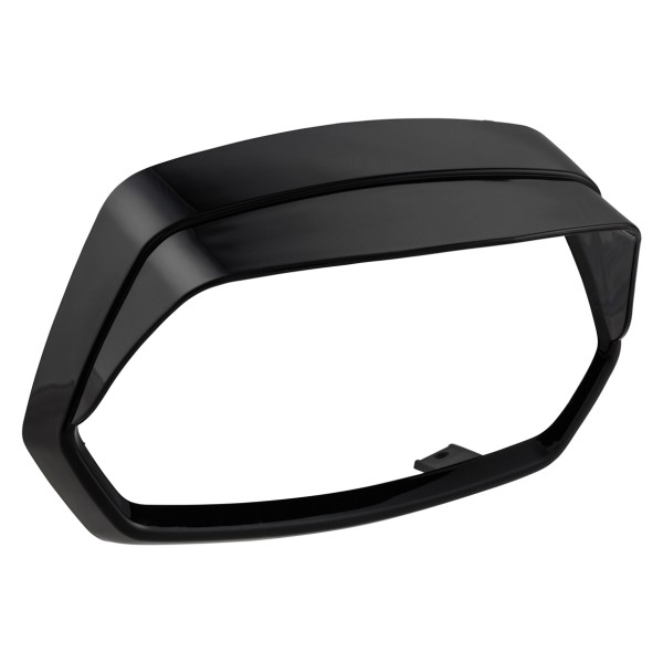 Aro de lámpara negro brillante con pantalla para Vespa Sprint 50-150cc ('18-)