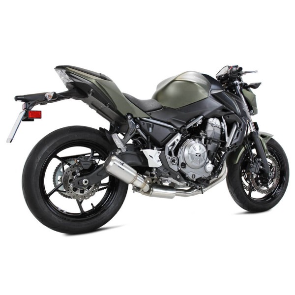 Sistema completo IXRACE MK2 Kawasaki Z 650 /650 Ninja (17-19), acero inoxidable, homologado E, Euro4