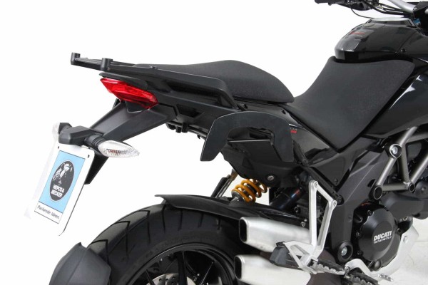 Soporte lateral C-Bow negro para Ducati Multistrada 1200 /S (10-14) Hepco & Becker