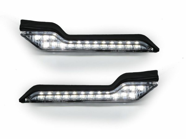 Juego de 2 luces de posición LED blancas Barkbusters