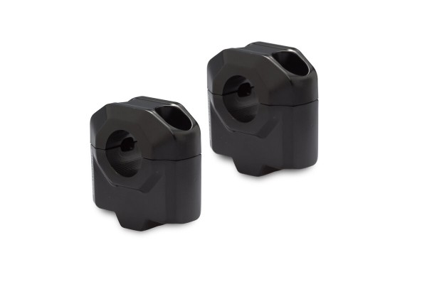 SW-Motech Elevador de manillar, negro para manillar Ø 22 mm, H=30 mm para Suzuki GSX 1250 F ABS - SW Motech