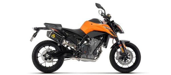 ARROW Escape RACE TECH Aluminio Oscuro para KTM 790 Duke (25-)
