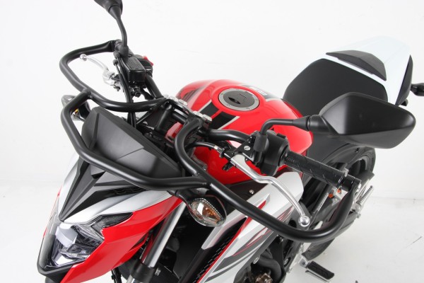 Barra protectora delantera negra para Honda CB 650 F (17-18) Hepco & Becker