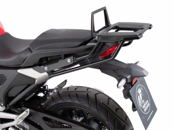 Portamaletas superior Alurack negro para Honda NC 750 X /DCT (21-) Hepco & Becker
