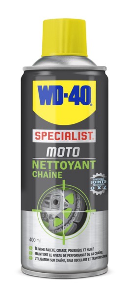WD-40 Especialista® Limpiador de Cadenas de Moto - Spray 400ml