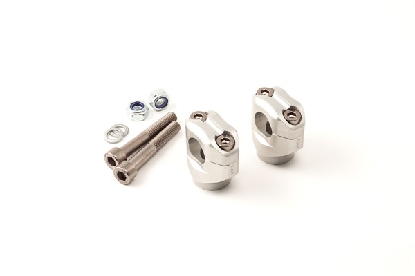LSL Back-Set Klemmbockpaar, silber