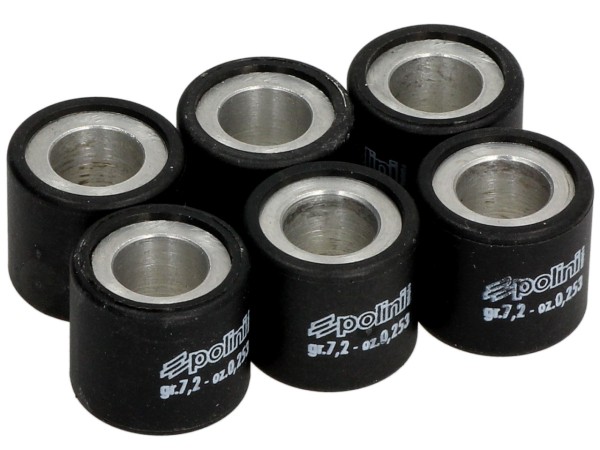 Juego de rodillos del variador Polini, 19x17 mm, 7,2 g, pieza: 6