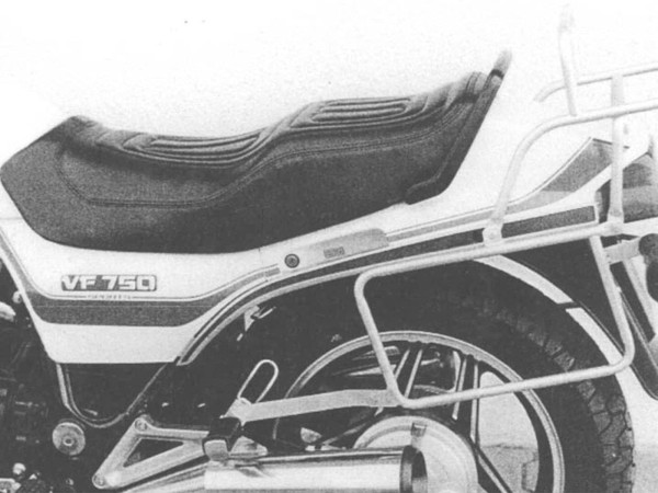 Portaequipajes superior tubular negro para Honda VF 750 S (82-84) Original Hepco & Becker