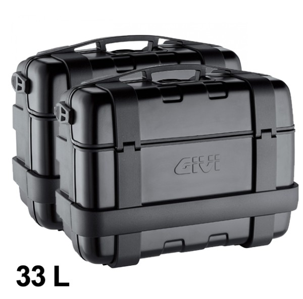 Givi Case Set Trekker 33L negro Monokey