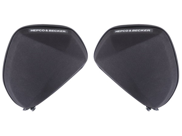 Juego de bolsas protectoras para manillar V1 negro Hepco & Becker