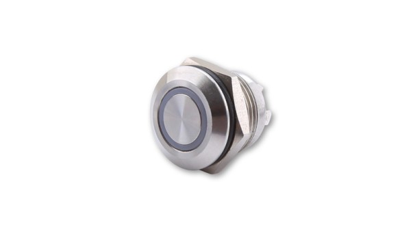 Pulsador HIGHSIDER pro Con anillo iluminado por LED en varios colores (M12) (1ud.)