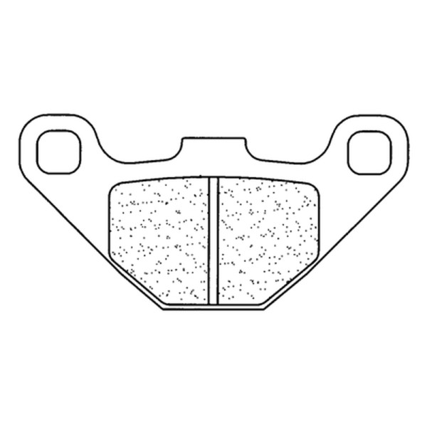 CL Brakes ATV pastillas de freno de metal sinterizado - 2466ATV1