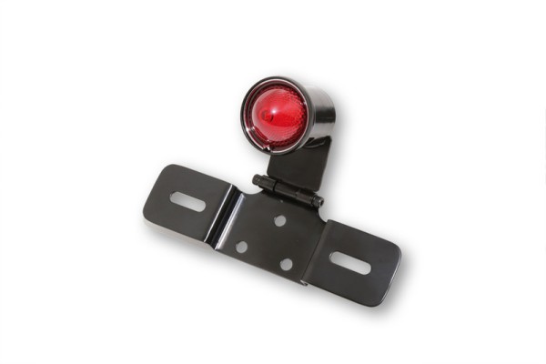 HIGHSIDER smart OLD SCHOOL TYPE 6 Piloto trasero LED con soporte de matrícula ajustable