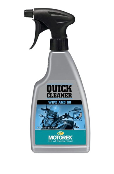 Motorex Quick Cleaner Spray 0.5l VE12, Limpiador de motos, Spray, 0.50 Litros