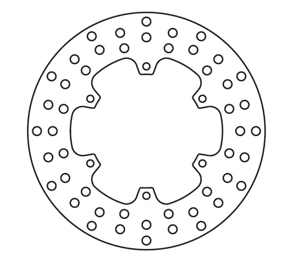 Disco de freno TRW, rígido, con ABE, Ø 220 mm, MST396