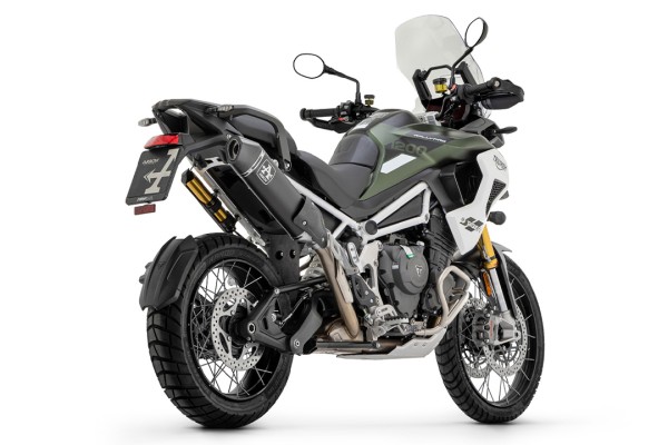 ARROW VELOCE DARK Slip-On für Triumph Tiger 1200 2022-