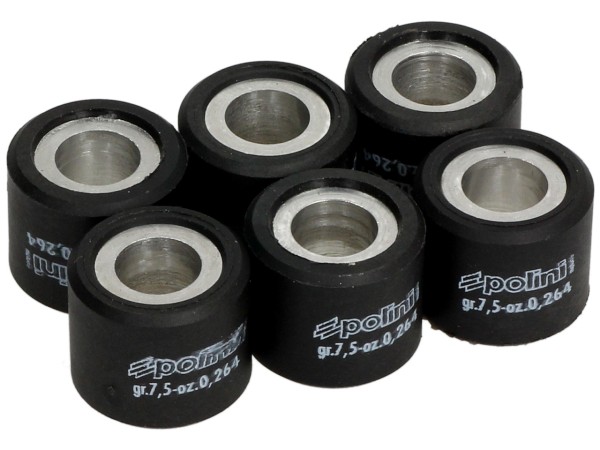 Juego de rodillos del variador Polini, 20x17 mm, 7,5 g, pieza: 6