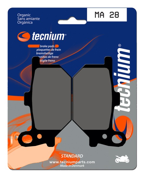 Pastillas de Freno Tecnium Street Organic - MA28