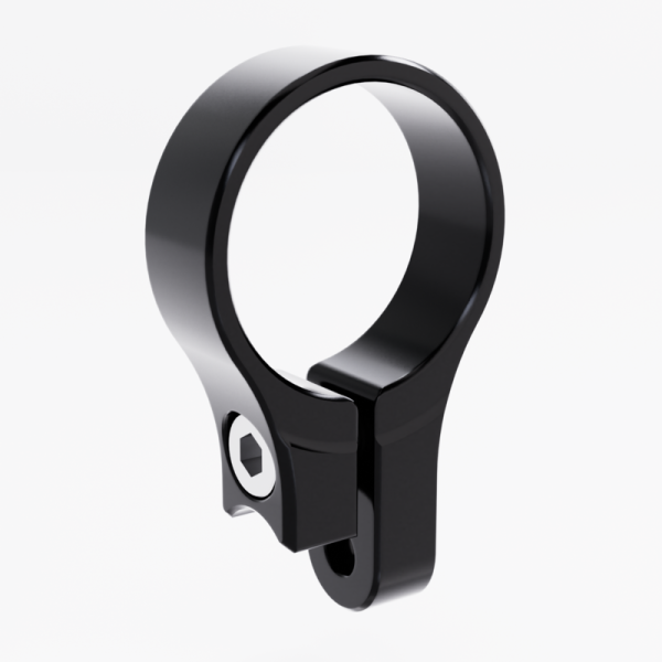 HIGHSIDER pro clamp negro Para espejo de extremo de manillar