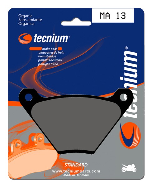 Pastillas de Freno Tecnium Street Orgánicas - MA13